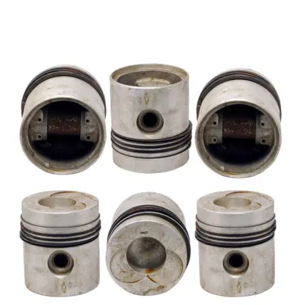 Pistons and Rings Ford D1210 365CC Eng., 104.775mm SET OF 6, 3125 Coventry -+.040"/1.00mm