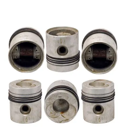 Pistons and Rings Ford D1210 365CC Eng., 104.775mm SET OF 6, 3125 Coventry -+.030"/0.75mm
