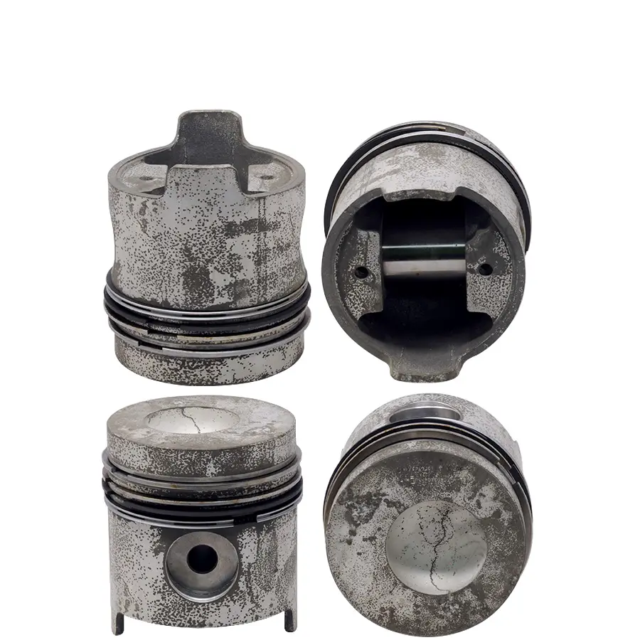 Piston and Rings Ford Tractor 6Cyl 7000, 7600 (Thick 1.625), 111.778mm SET OF 1, A350303 AE - STD Piston and Rings Ford Tractor 6Cyl 7000, 7600 (Thick 1.625), 111.778mm SET OF 1, A350303 AE -+.040"/1.00mm