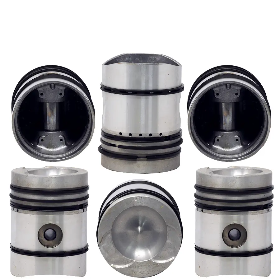Pistons and Rings Leyland 400, 401 Armoured Top Groove Pin, 107.226mm SET OF 6, A350084 AE - STD Pistons and Rings Leyland 400, 401 Armoured Top Groove Pin, 107.226mm SET OF 6, A350084 AE - STD