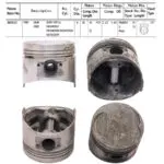 Pistons Mitsubishi Galant Super Saloon, 4G63 Eng., 85mm SET OF 4, MD040591 Toto - STD