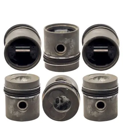 Pistons and Rings Ford D1210 365CC Eng., 104.775mm SET OF 6, A350032 AE -+.030"/0.75mm