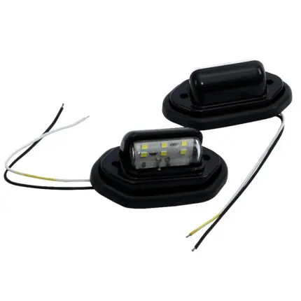 Lamp ID Number Plate LED Pair Black SJ-334BK IGT