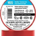Electrical Tape Red 165RD4A 3M