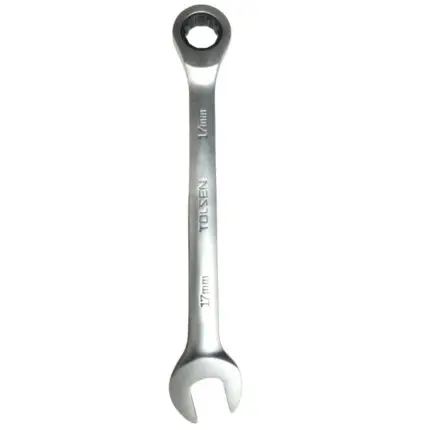 Combination Spanner Ratchet 17mm Tolsen 15213