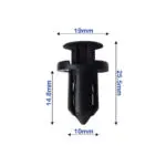 Body Clip (Bumper) D-10681