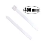 Cable Ties 4.6mm x 16" White 100pcs  (A131016-126)