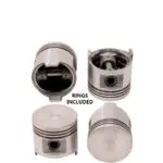 Pistons and Rings Nissan 720 P/Up J16 Eng., 78mm SET OF 4, 20161 AE -+.060"/1.50mm