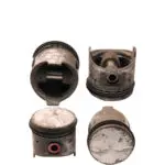 Pistons and Rings Opel Record 1700, 88mm SET OF 4, 17489 AE -+.030"/0.75mm