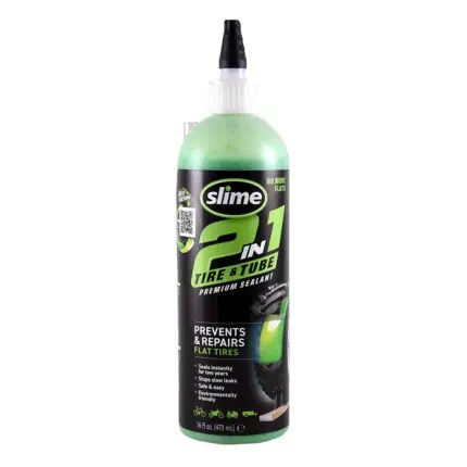 Slime 2-in-1 Tire and Tube Sealant 16 oz 10193
