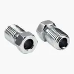 Brake Line Fitting 3/8" UNF X 24  3/16" Line- PBU752