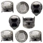 Pistons Ford 302 V8, 101.6mm SET OF 8, 8-8157P Sealed Power -+.040"/1.00mm