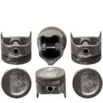 Pistons Ford F300 "D" Head, 240 6Cyl., 101.6mm SET OF 6, 434P Federal Mogul -+.040"/1.00mm