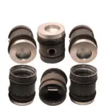 Pistons and Rings Austin, SET OF 6, WS112 Weslite -+.060"/1.50mm
