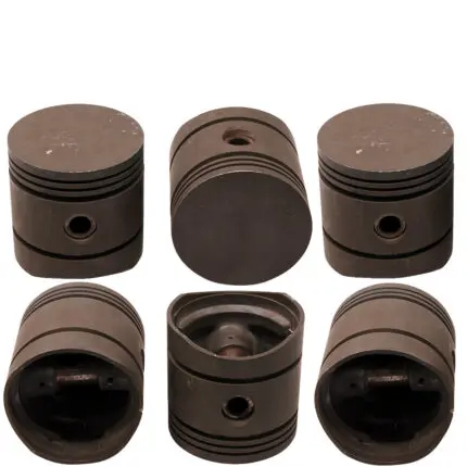 Pistons and Rings Bedford Enzed, 85.699mm SET OF 6, 10171 Repco -+.040"/1.00mm