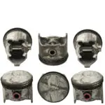 Pistons and Rings Chevrolet 230 Eng., 98.425mm SET OF 2, 14476 AE -+.040"/1.00mm