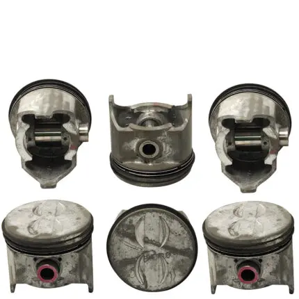Pistons and Rings Chevrolet 230 Eng., 98.425mm SET OF 2, 14476 AE -+.040"/1.00mm