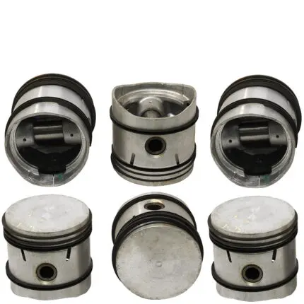 Pistons and Rings Chevrolet 261 Eng., 95.25mm SET OF 6, 13655 AE -+.040"/1.00mm