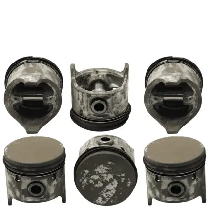 Pistons and Rings Chevrolet 194 Eng., 90.488mm SET OF 6, 16228 AE - STD