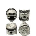 Pistons and Rings Ford Cortina, Escort 1300cc, 80.985mm SET OF 4, 18645 AE -+.040"/1.00mm