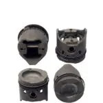 Pistons and Rings Ford Cortina Escort 1300cc, 80.985mm SET OF 4, 18648 AE -+.020"/0.50mm