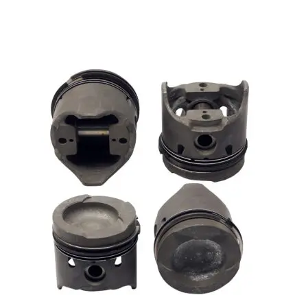 Pistons and Rings Ford Cortina Escort 1300cc, 80.985mm SET OF 4, 18648 AE -+.040"/1.00mm