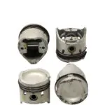 Pistons and Rings Ford Cortina, Escort 1600cc, 80.985mm SET OF 4, 18649 Enzed -+.020"/0.50mm