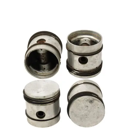 Pistons and Rings Ford Cortina MK1 1200cc, 80.95mm SET OF 4, 18400 AE -+.060"/1.50mm