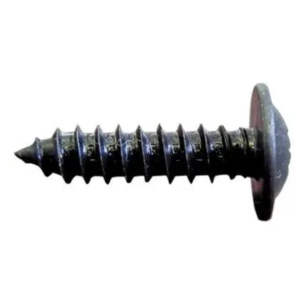 Screw 3/4" x 6 Black Flanged Head Self Tapper