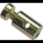 Solderless Nipple (Cable Screw) 1/4" UNF Brass MAFCO