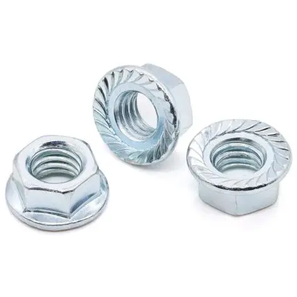 Flange Nut 1/4"- 28 (Fine Thread)
