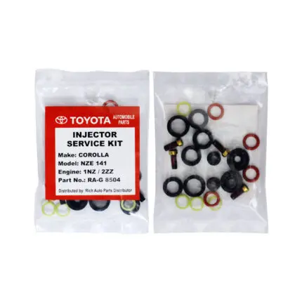 Injector Repair Kit Toyota Corolla NZE141 1NZ, 2ZZ Eng., RA-G8504 Toyota