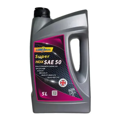 Oil Lubemaxx HDX Sae 50 Fully Synthetic  Gallon 5Ltr