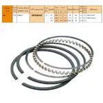 Rings Set Mazda B1600 Pickup F6 Eng., Mazda ('86-'02)  626, Mitsubishi, Toyota Charmant, 81mm, 30655 RIK -+.030"/0.75mm