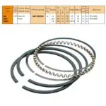 Rings Set Toyota Crown, Super Saloon 5M, Celica, Cressida, Nissan 240Z, 83mm, E-399KC Sealed Power -+.040"/1.00mm