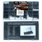 Heat Shrink Rubber Tubing Plastic Box (127pcs)