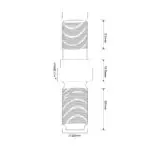 Truck Wheel Stud Leyland Boxer 1300 BMC 6/98, Front 22mm, LH