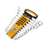 Combination Spanner Set 12Pcs Size:6,7,8,9,10,12,13,14,17,19,22mm Tolsen 15888