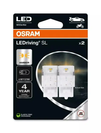 Bulb Osram LEDriving SL WY21W (2PC)  7504DYP