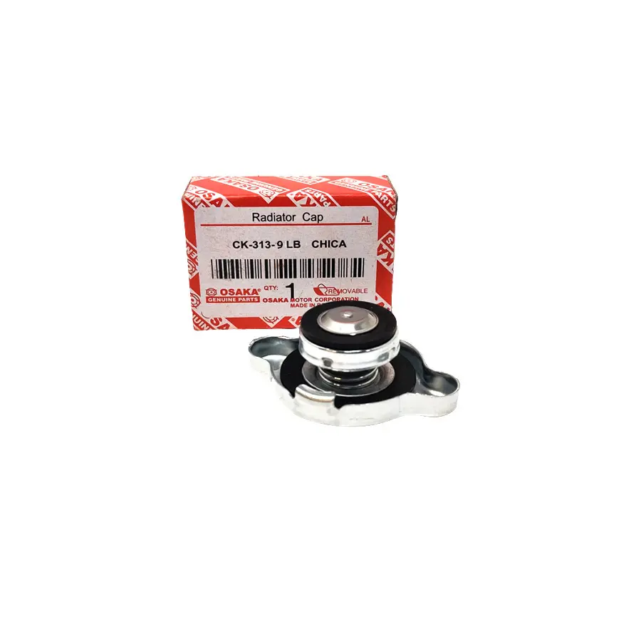 Radiator Cap Small Flat Top 0.9 CK-313-9LB CHICA OSAKA Radiator Cap Small Flat Top 0.9 CK-313-9LB CHICA OSAKA