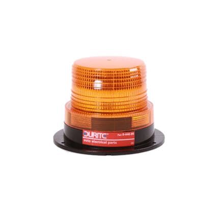 Beacon Low Profile Xenon 12-100 Volt Amber 3 Bolt Fixing DURITE