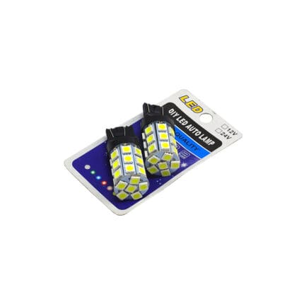 Bulb LED T20 Double Contact Capless 26 LED Pair DIY LED AUTO LAMP
