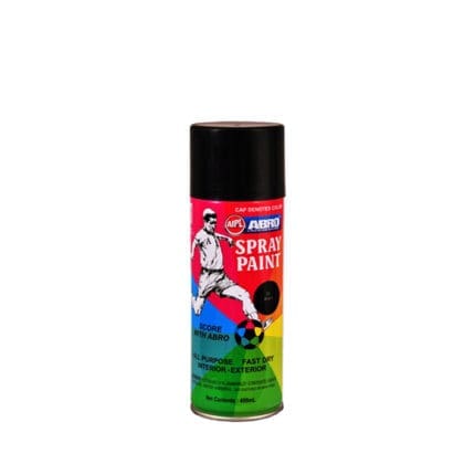 Spray Paint Abro Gloss Black SP-011 400ml