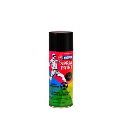 Spray Paint Abro Matte Black SP-012 400ml