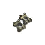Battery Terminal Solid Brass Tin Plated HD 9mm Small