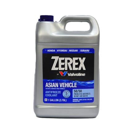 Coolant Zerex Valvoline Asian Vehicle Blue 50/50 Gallon