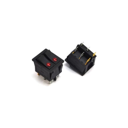 Switch Double Black w  Point Light    KCD4-009