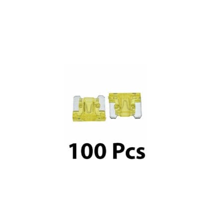 Fuse Micro Blade 20 Amps 100 Pcs   AA-28-20