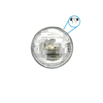Sealed Beam Round 5  24V 75W 2Pin