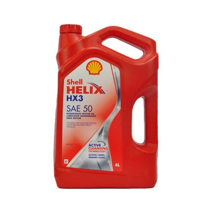 Oil Shell Helix HX3 SAE 50 Gallon Diesel & Gasoline